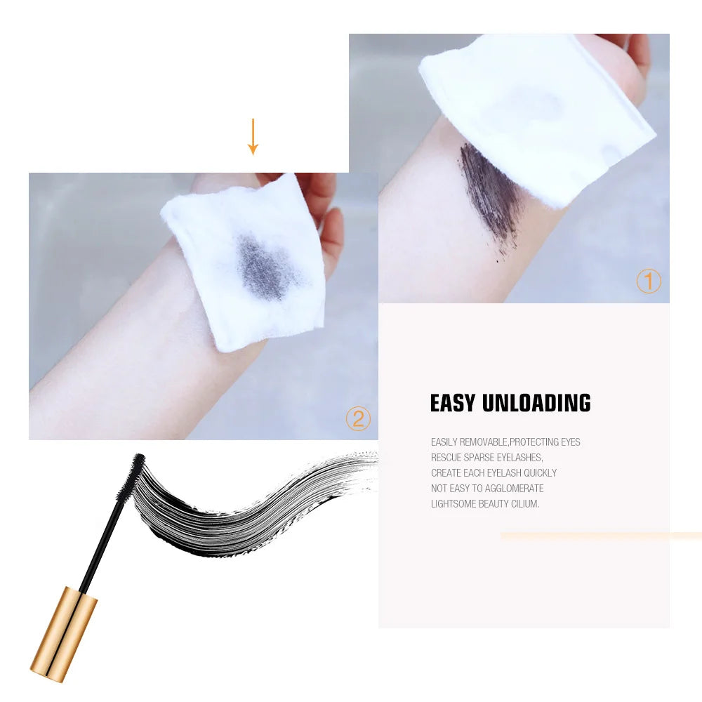 O.TWO.O 3D Fiber Lashes Thick Lengthening Mascara Long Black Lash