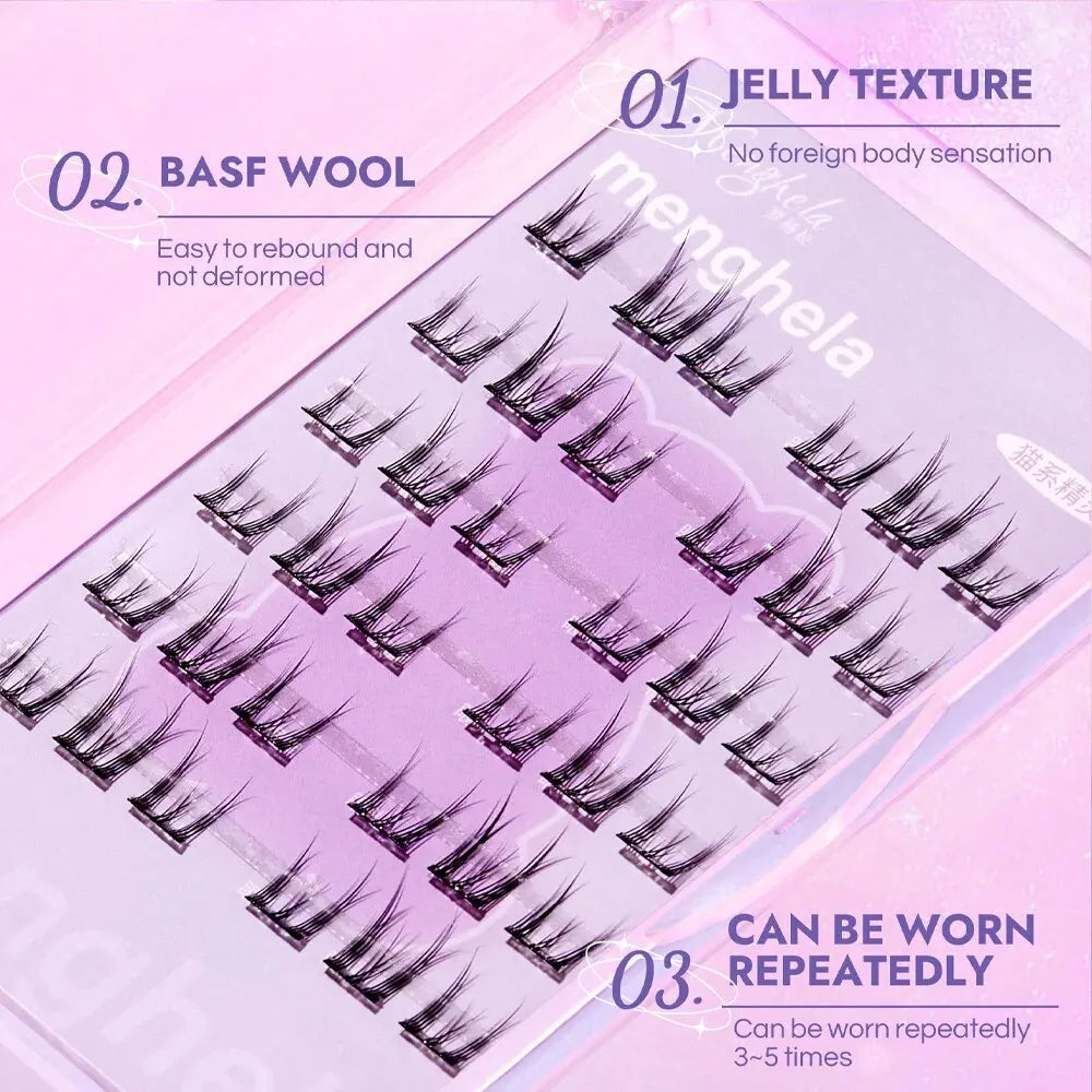 Fairy Glue-free False Eyelashes Easy To Rebound No Need To Remove