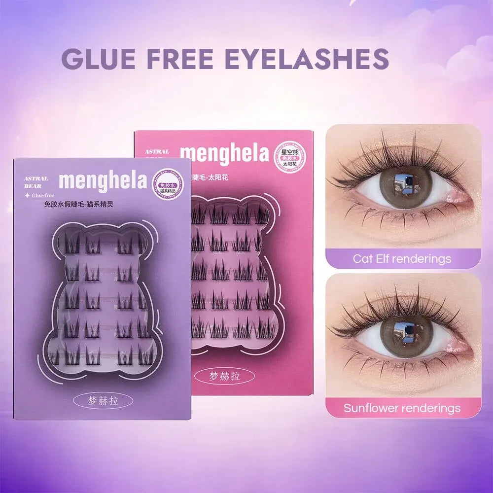 Fairy Glue-free False Eyelashes Easy To Rebound No Need To Remove