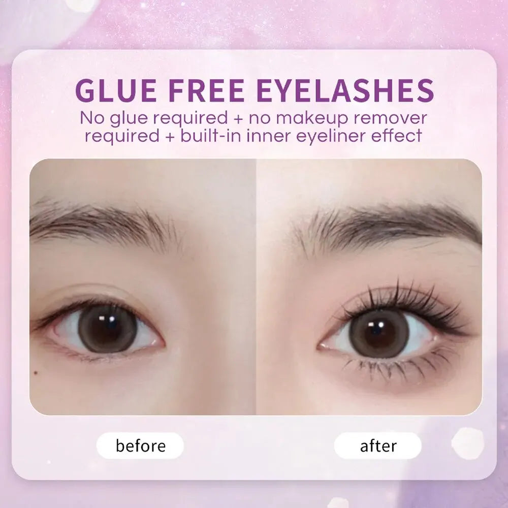 Fairy Glue-free False Eyelashes Easy To Rebound No Need To Remove